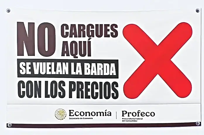 Profeco exhibirá a gasolineras caras con lonas