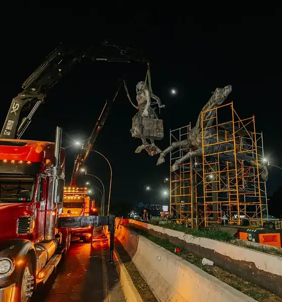 ‘Las Tres Gracias’ dejan Lázaro Cárdenas; ahora estarán en Plaza de la República