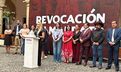 Morenistas solicitan revocación de mandato de Vero Delgadillo