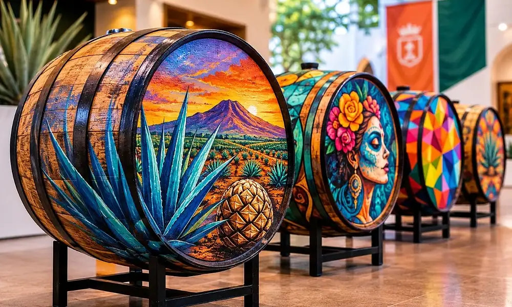 Zapopan llevará arte y tequila al Mundial con exposición de barricas