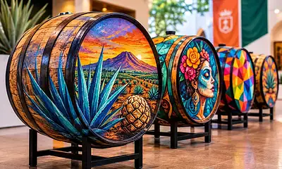 Zapopan llevará arte y tequila al Mundial con exposición de barricas