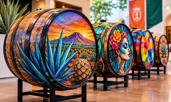Zapopan llevará arte y tequila al Mundial con exposición de barricas