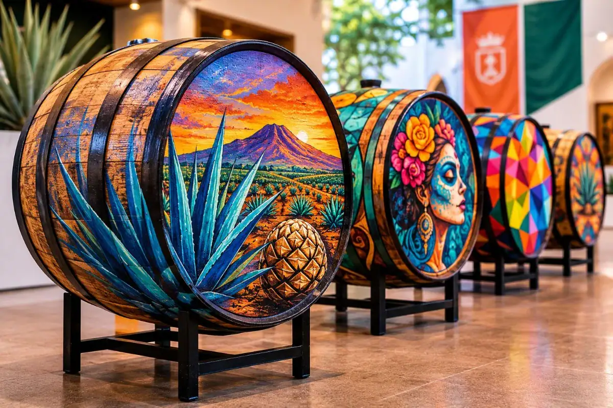 Zapopan llevará arte y tequila al Mundial con exposición de barricas