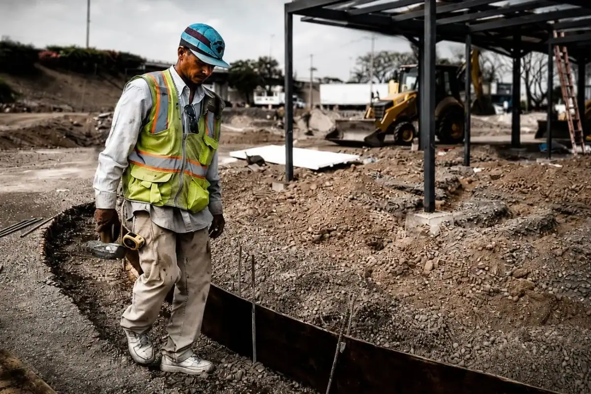 Patio para vehículos de plataforma en aeropuerto alcanza 85% de avance