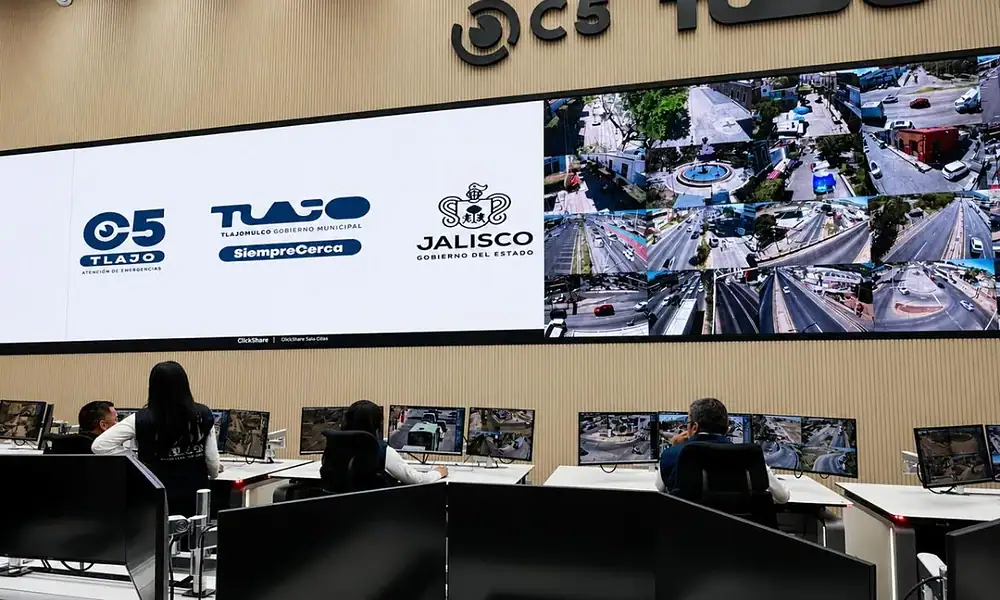 Inauguran nuevo C5 de Tlajomulco; operará con 1,800 cámaras
