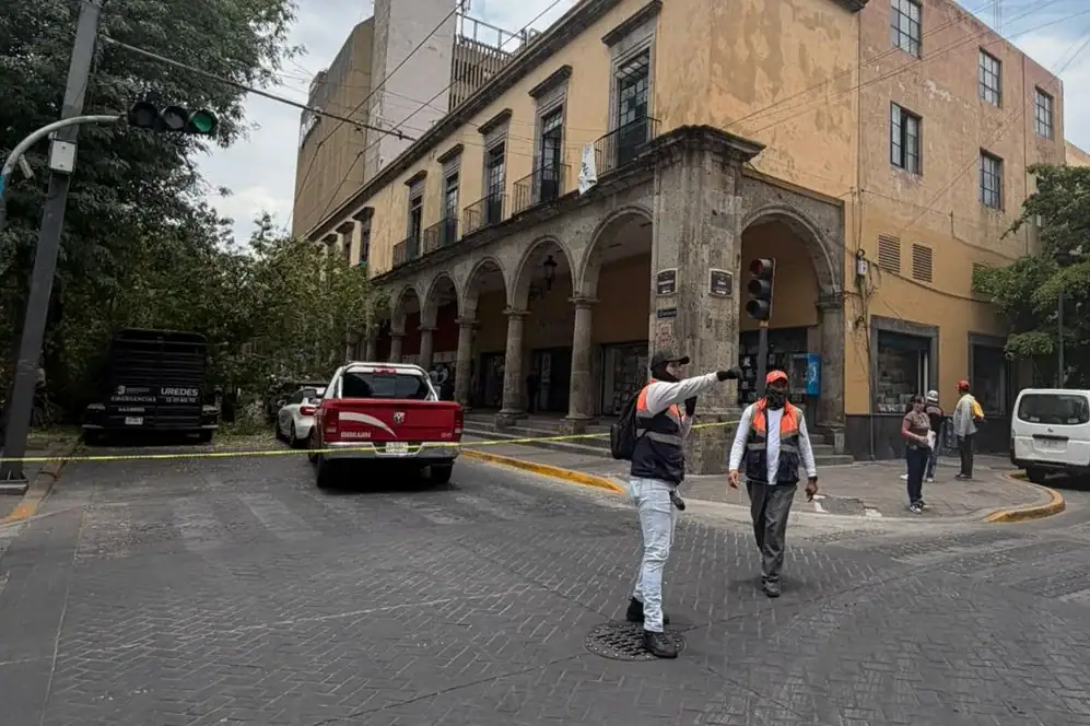 Cae árbol en la Rotonda de las y los Jaliscienses Ilustres; no hubo lesionados