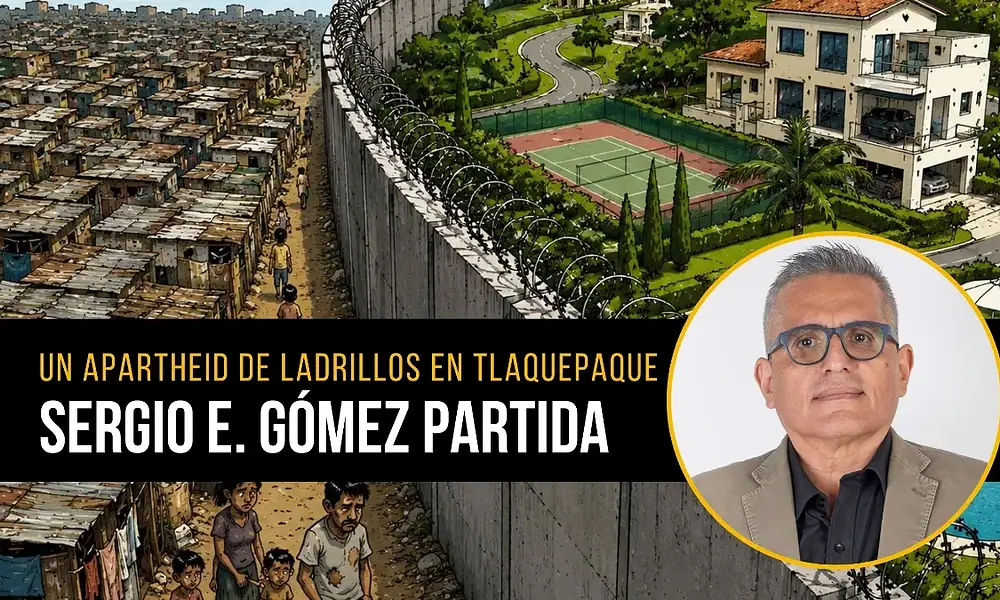 La barda de Tlaquepaque: un apartheid de ladrillos y el clasismo que llevamos dentro, escribe Sergio Gómez