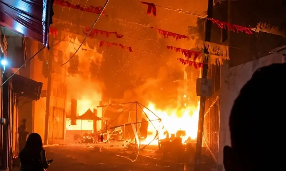 Explosión en fiestas patronales de Amatitán deja un muerto y 24 heridos