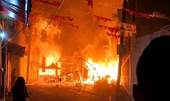 Explosión en fiestas patronales de Amatitán deja un muerto y 24 heridos
