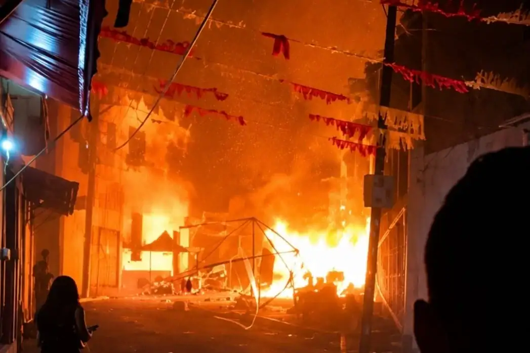 Explosión en fiestas patronales de Amatitán deja un muerto y 24 heridos