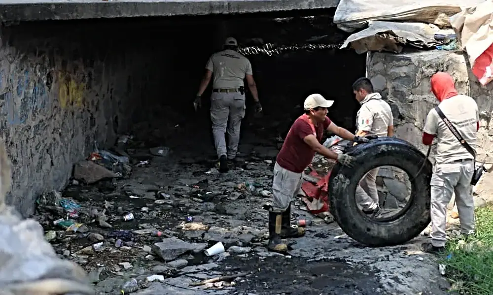 Tlaquepaque reporta 99% de avance en desazolve de canales y arroyos