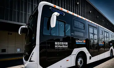Llegan a Guadalajara primeras unidades eléctricas para Línea 5 Macro Aeropuerto