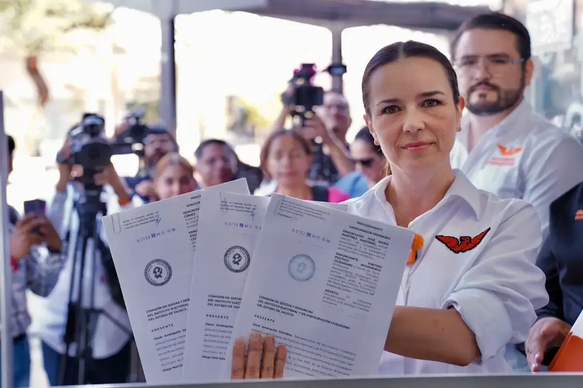 Mirza Flores presenta queja; acusa a morenistas de actos anticipados de campaña