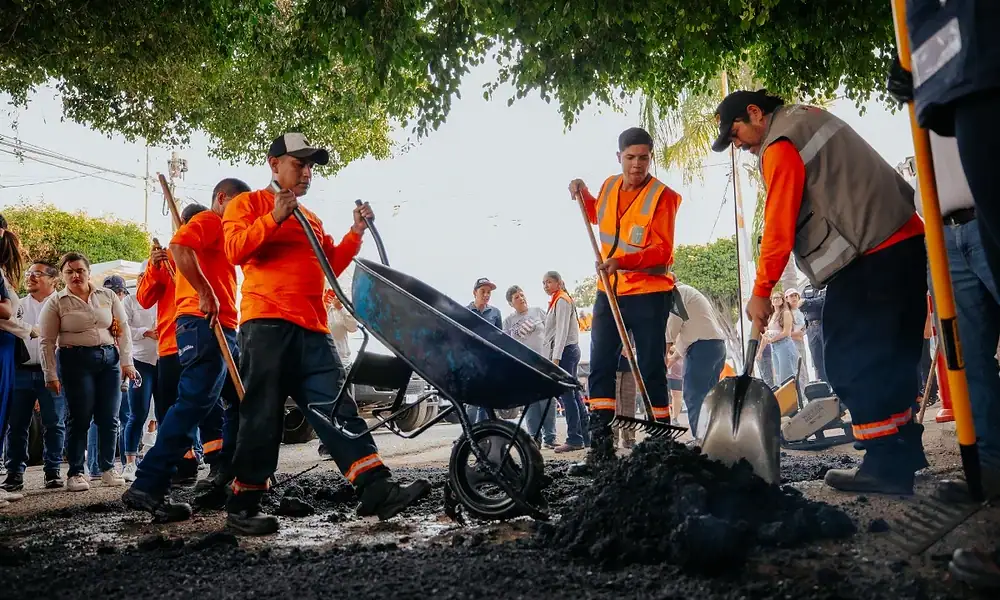 Invierten 56.8 MDP en Programa de Bacheo Emergente 2026