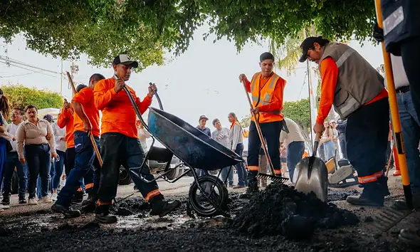 Invierten 56.8 MDP en Programa de Bacheo Emergente 2026