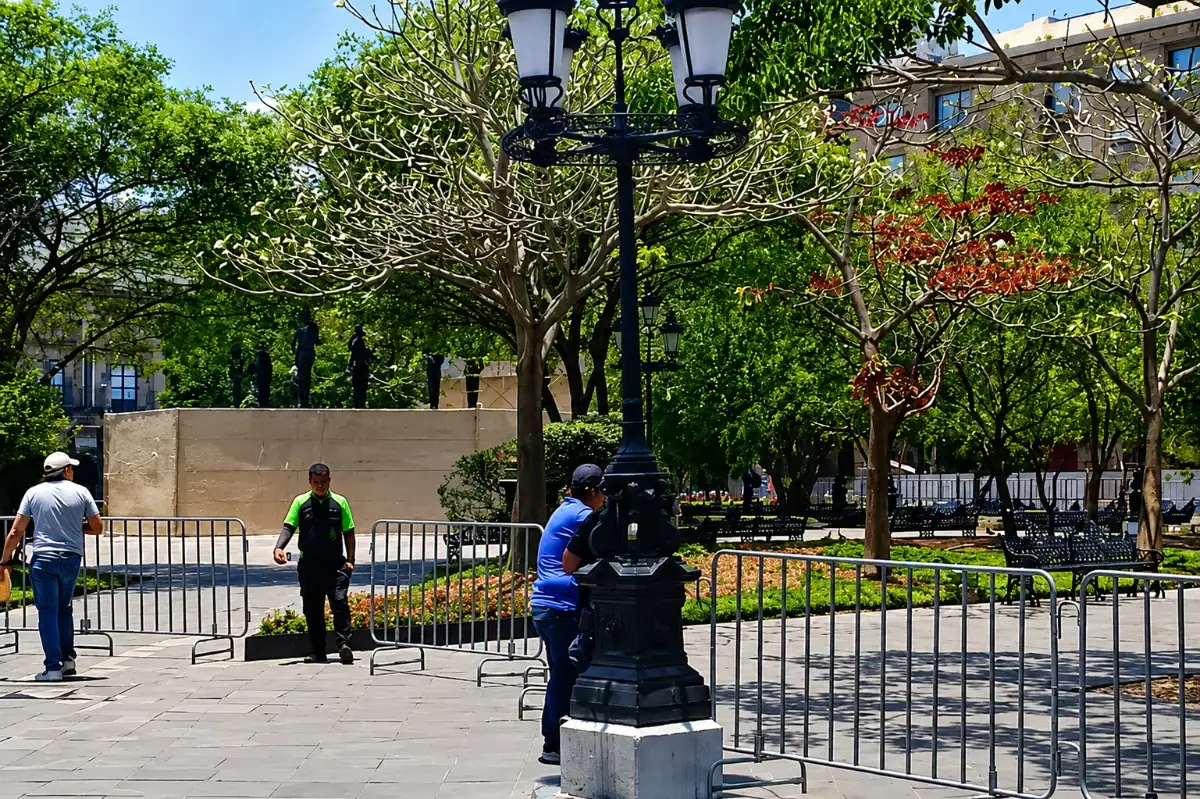 Cierran Plaza de Armas por instalación del Pabellón Gastronómico del FIFA Fan Fest