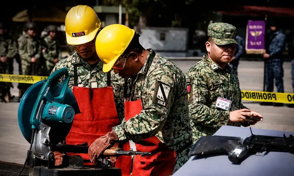 Defensa destruye en Jalisco más de 2 mil 700 armas decomisadas