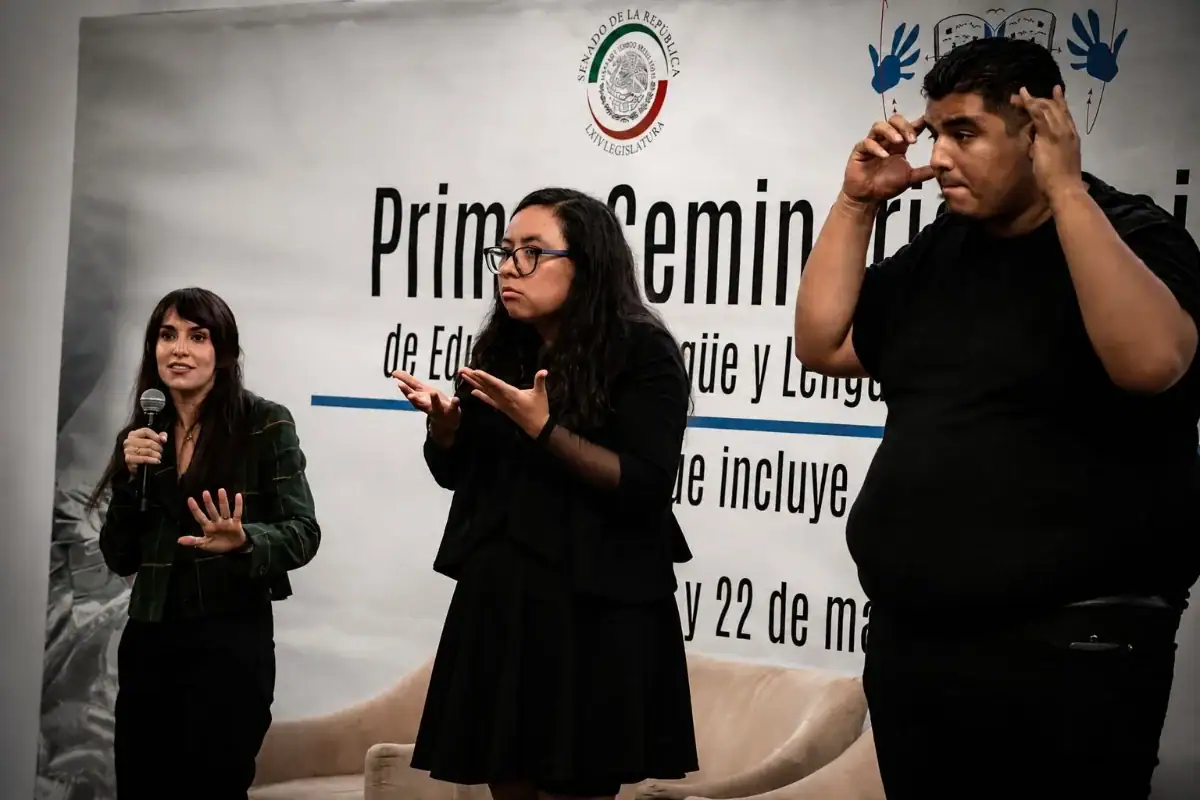 Jalisco presenta política para infancias sordas en el Senado