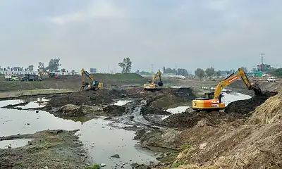 Tlajomulco reporta avance de 85% en obras para prevenir inundaciones