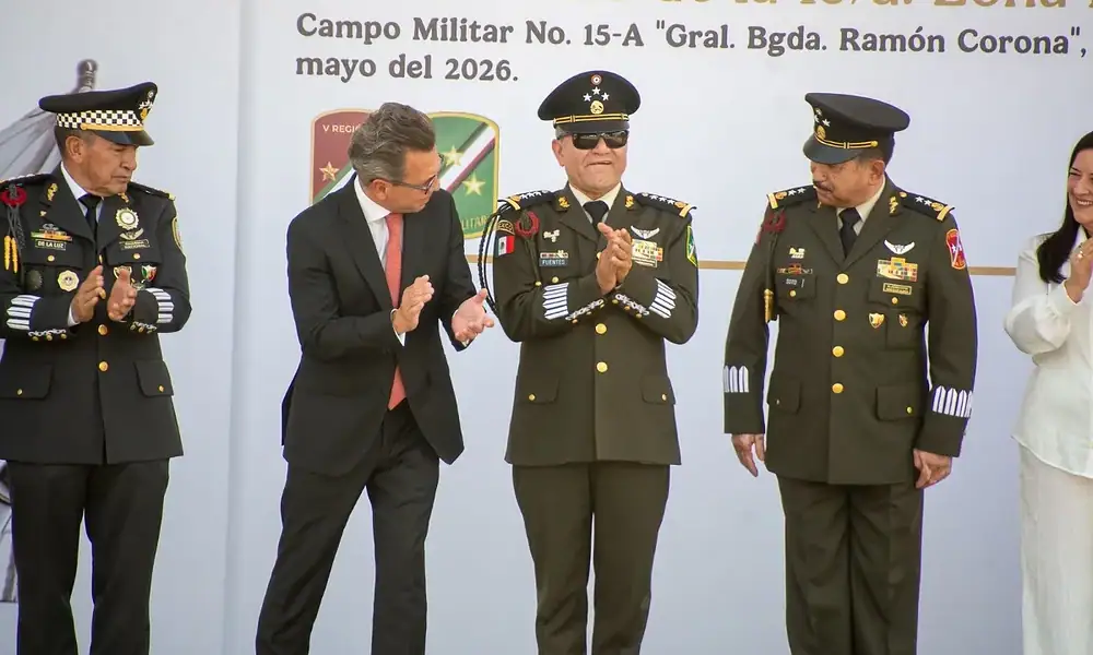 Santos Gerardo Soto asume como nuevo comandante de la 15/a Zona Militar en Jalisco