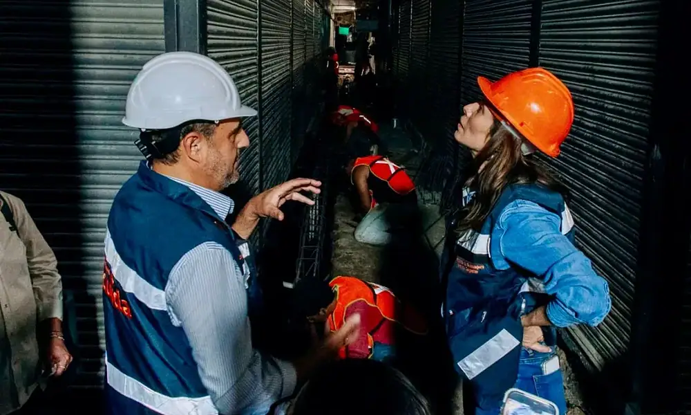 Avanzan obras en el Mercado San Juan de Dios