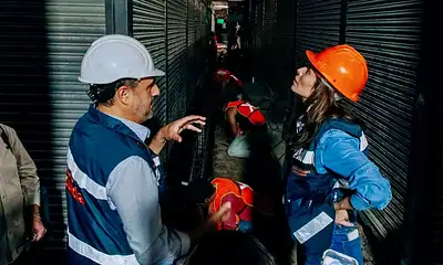 Avanzan obras en el Mercado San Juan de Dios