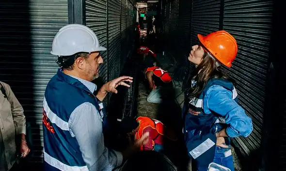 Avanzan obras en el Mercado San Juan de Dios