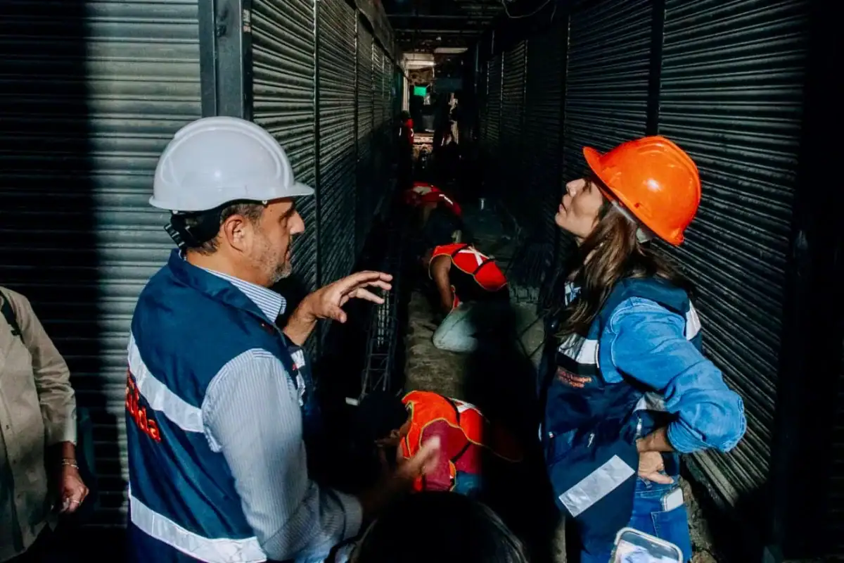 Avanzan obras en el Mercado San Juan de Dios