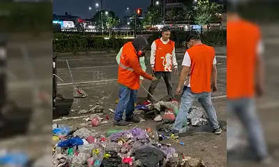Guadalajara recolecta más de 88 toneladas de basura tras celebración tricolor