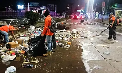 Concierto de Alejandro Fernández dejó más de 52 toneladas de basura en Guadalajara