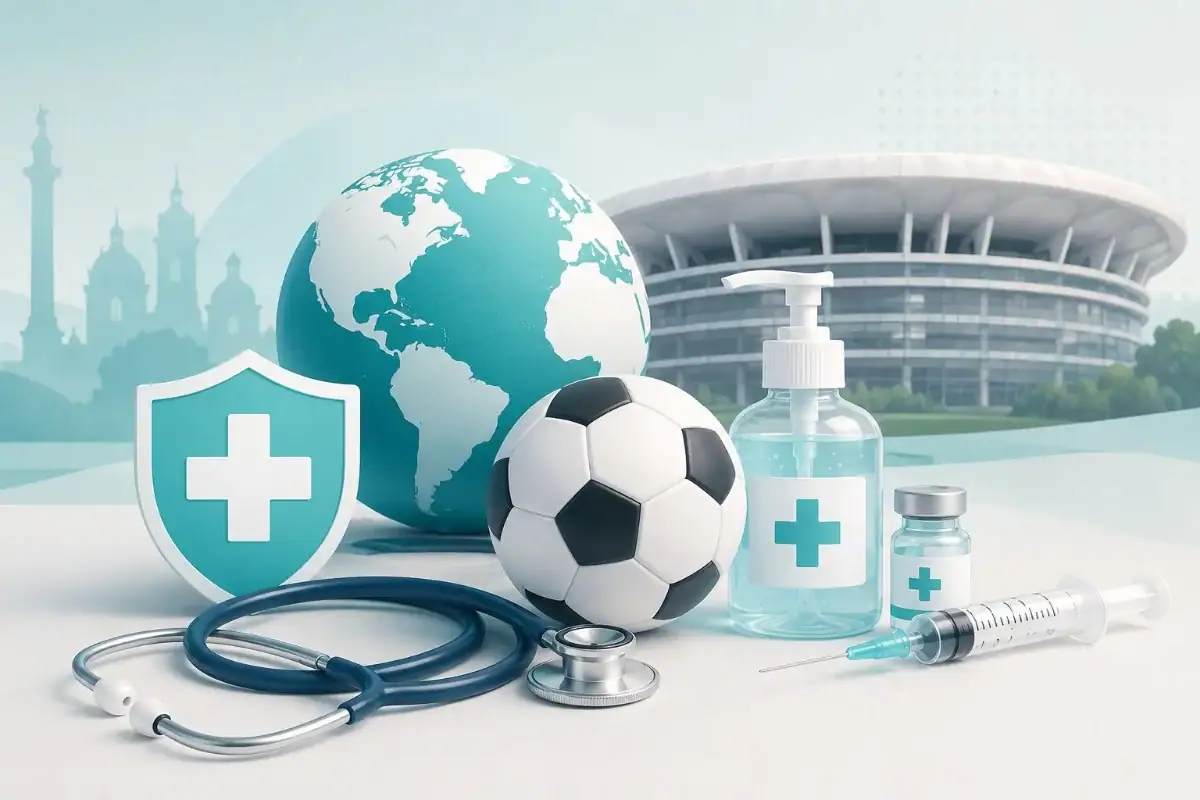 Mundial 2026: Activa plan de salud con vigilancia epidemiológica y atención bilingüe