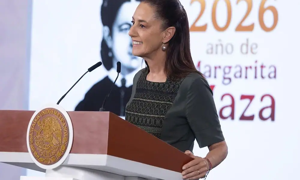 México registra cifra récord en exportaciones durante abril: Sheinbaum