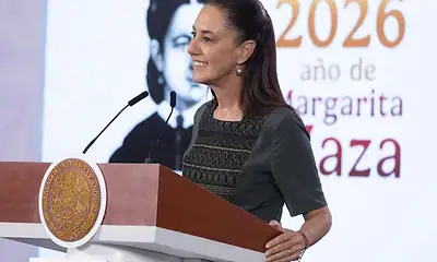México registra cifra récord en exportaciones durante abril: Sheinbaum