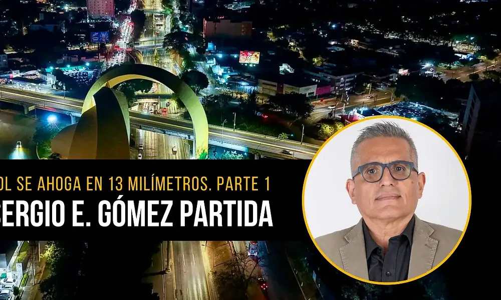 Guadalajara se ahoga en trece milímetros