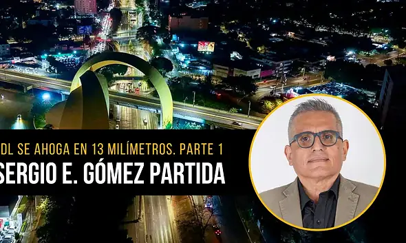 Guadalajara se ahoga en trece milímetros