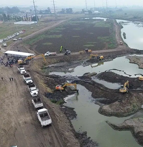 Tlajomulco alcanza 90% de avance en labores de desazolve ante el temporal de lluvias