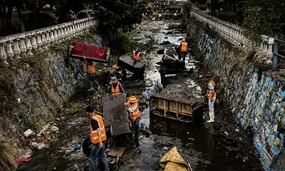 Retiran 80 toneladas de basura, arrastre y muebles tras tormentas del fin de semana
