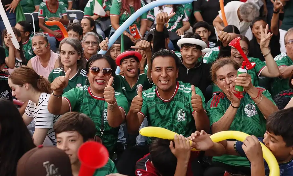 Más de 50 mil asistentes disfrutan transmisiones del Mundial en Tlaquepaque