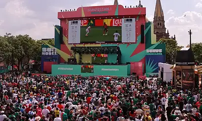Guadalajara cierra la fase de grupos del Mundial con más de un millón de asistentes