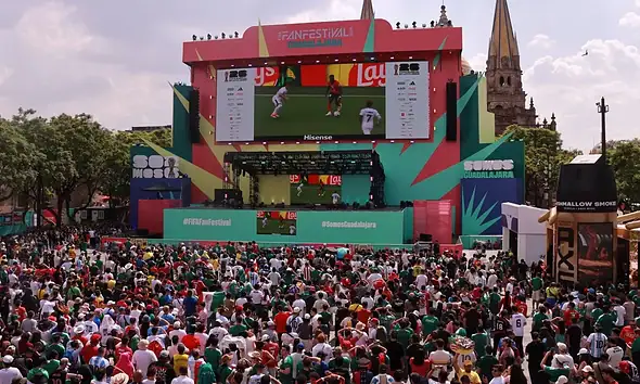 Guadalajara cierra la fase de grupos del Mundial con más de un millón de asistentes