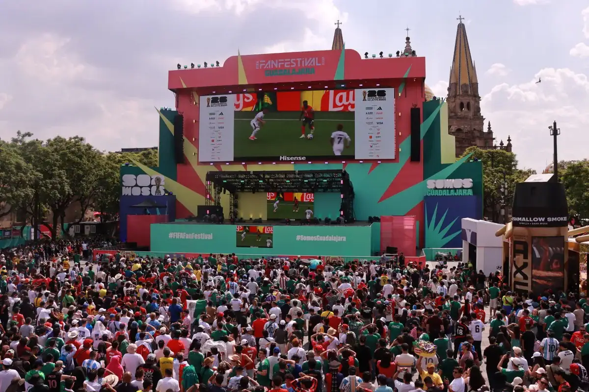 Guadalajara cierra la fase de grupos del Mundial con más de un millón de asistentes