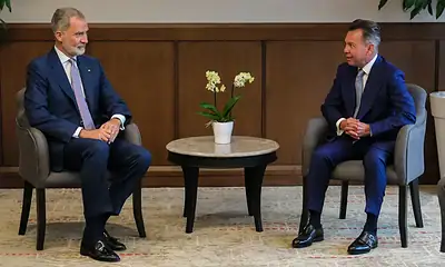 Jalisco plantea proyectos de infraestructura y turismo al rey de España