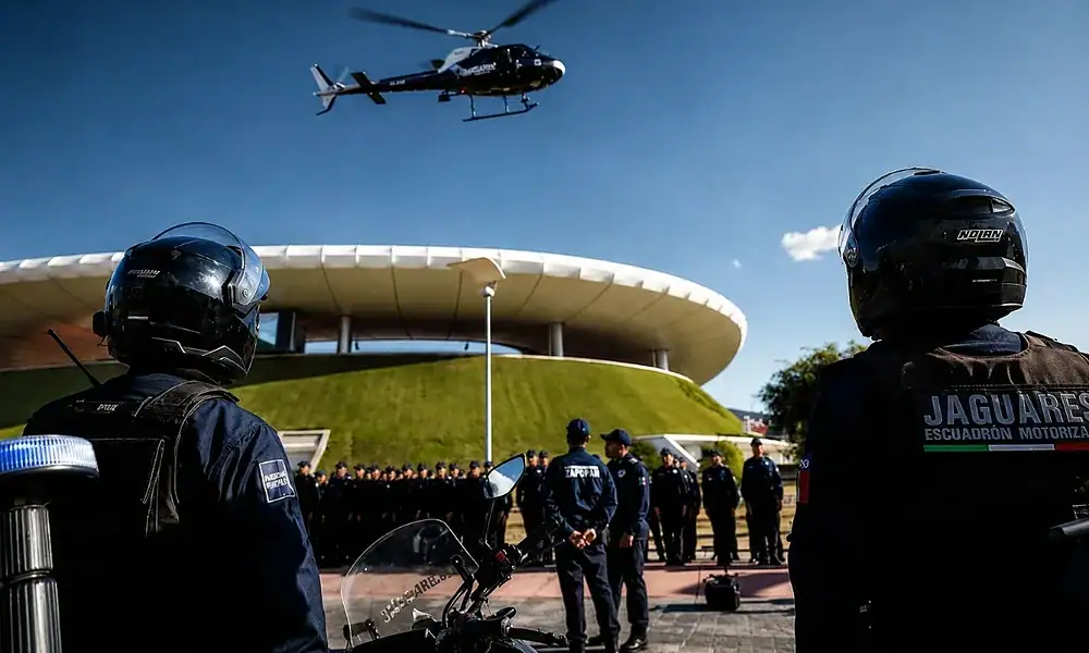 Desplegarán a más de 17 mil elementos de seguridad y protección por el Mundial