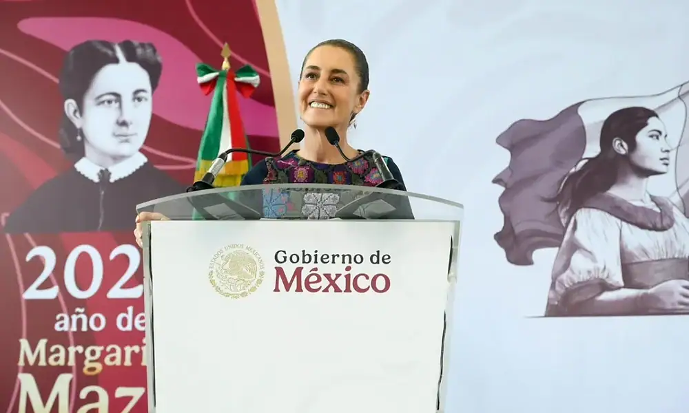 Sheinbaum defiende programa jóvenes Construyendo el Futuro