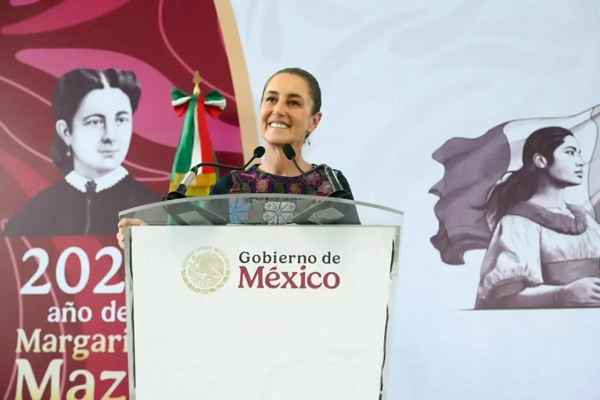 Sheinbaum defiende programa jóvenes Construyendo el Futuro