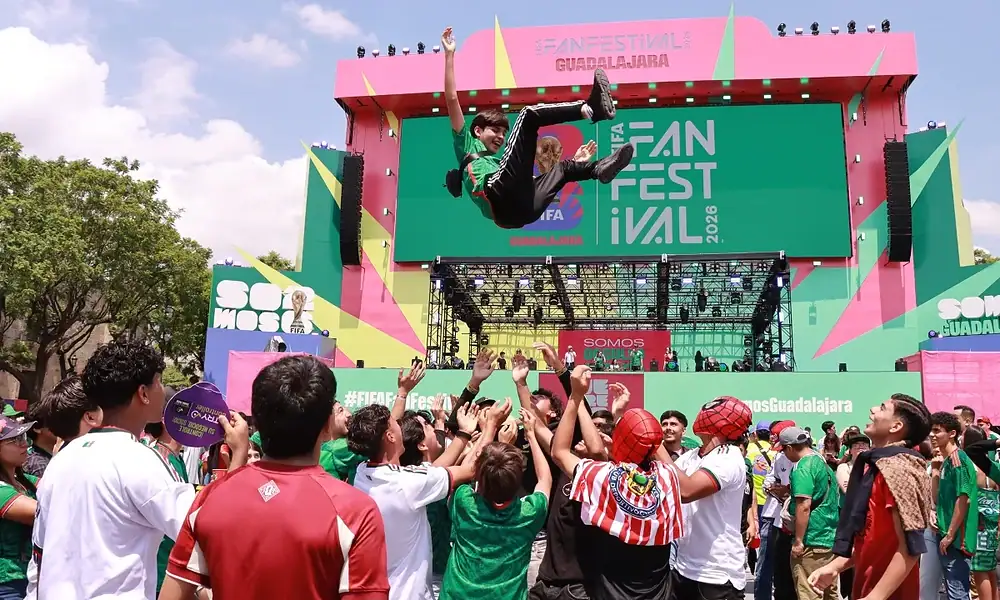 Fan Fest en Guadalajara una fiesta que se mantendrá hasta la final