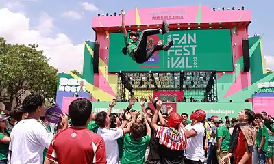 Fan Fest en Guadalajara una fiesta que se mantendrá hasta la final
