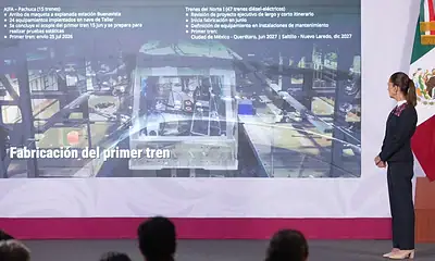Federación licitará ya tramos del tren de pasajeros hacia Guadalajara