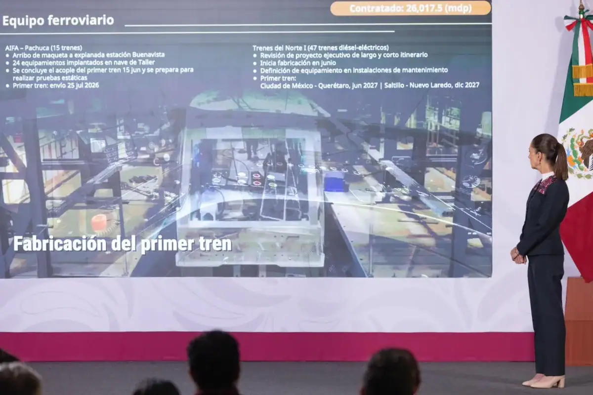 Federación licitará ya tramos del tren de pasajeros hacia Guadalajara