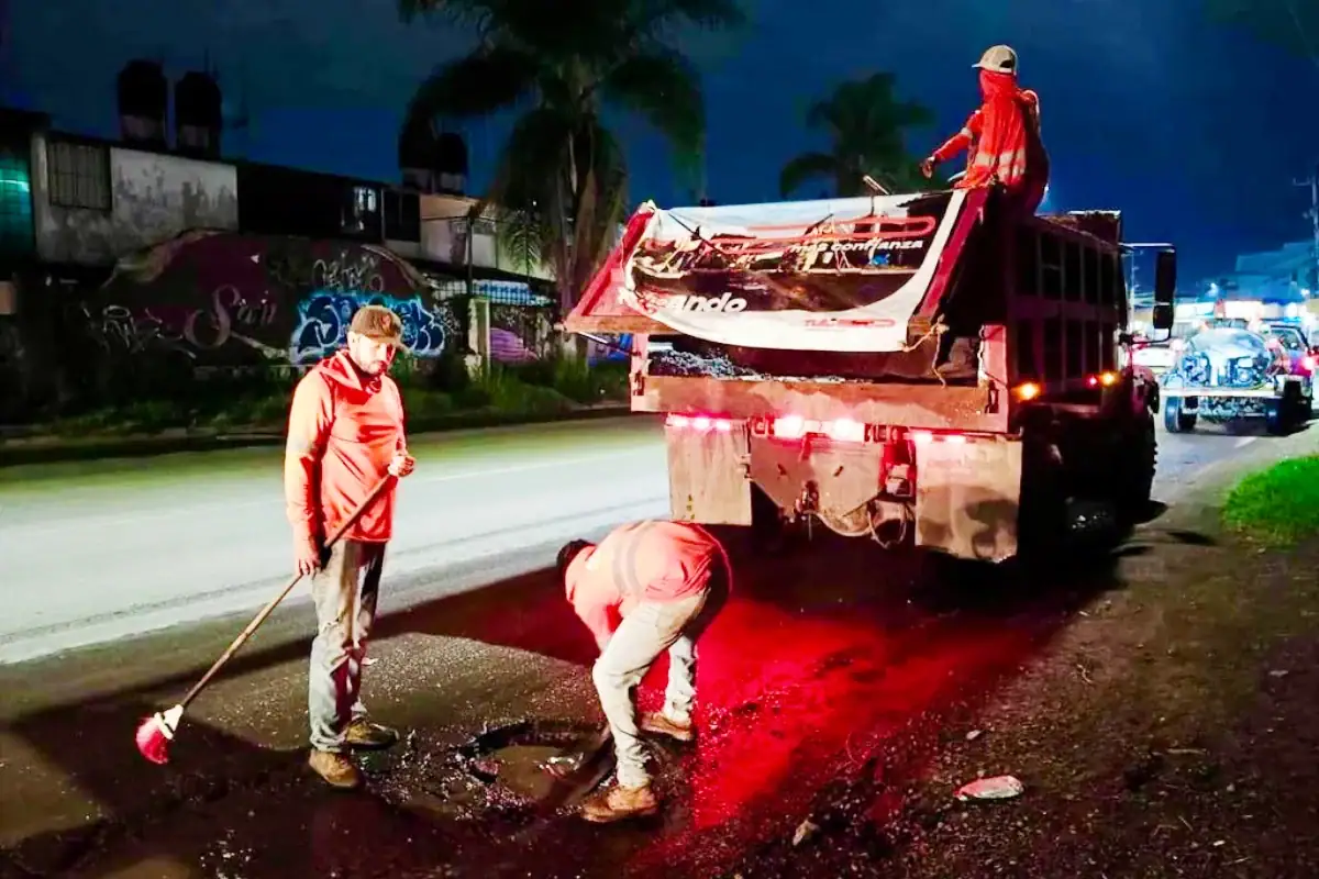 Más de 3 mil metros cuadrados de baches se repararon durante el temporal: Tlajomulco